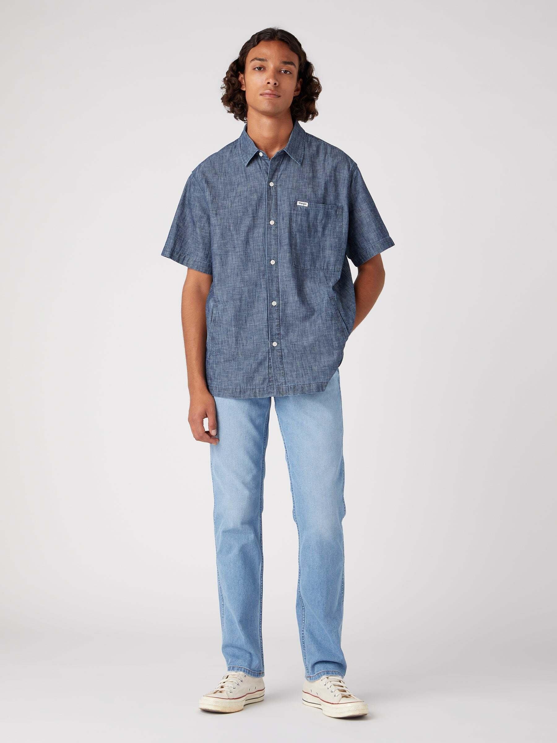 Wrangler  Jean droit Greensboro Low Stretch 