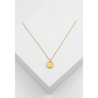 MUAU Schmuck  Anhänger Taufring Gelbgold 750 Brillant 0.03ct. 
