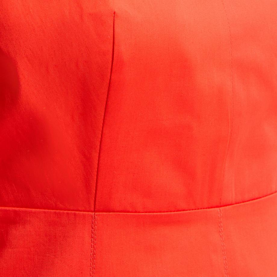 La Redoute Collections Langes V-Ausschnitt Kleid mit dünnen Trägern  