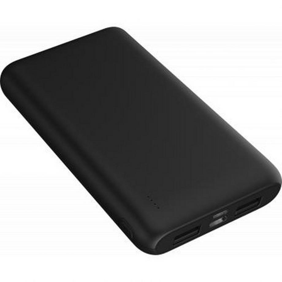 WOW  10000mAh Fast Charge Powerbank USB-A + USB-A + USB-C inkl. USB-A /USB-C Kabel 