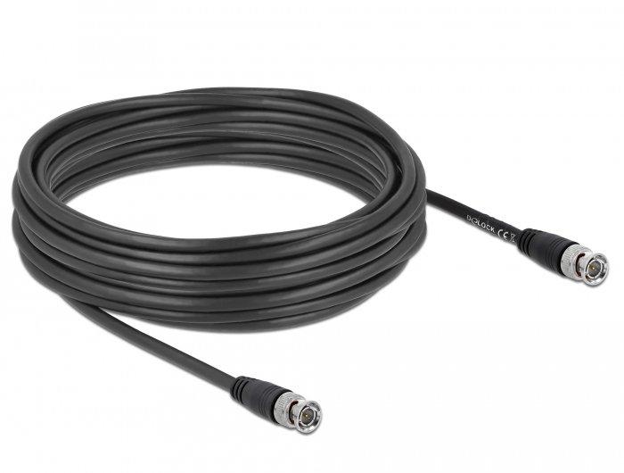 DeLock  DeLOCK 80085 câble coaxial 10 m BNC Noir 