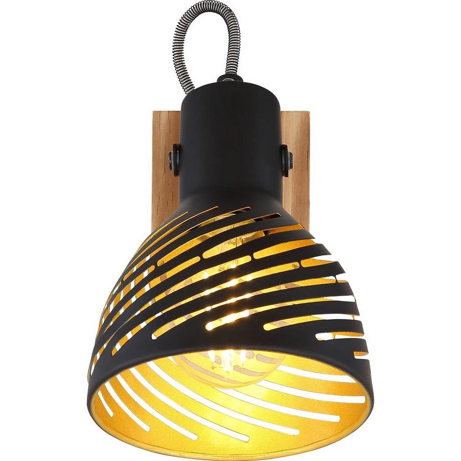 mutoni Spot Lenna bois marron foncé 1xE27  