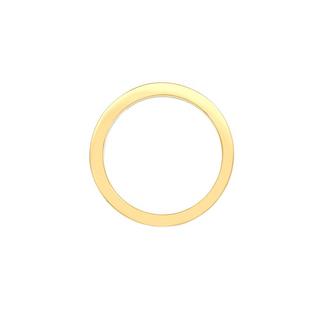 Elli  Ring Bandring Baguette Zirkonia Kristalle 