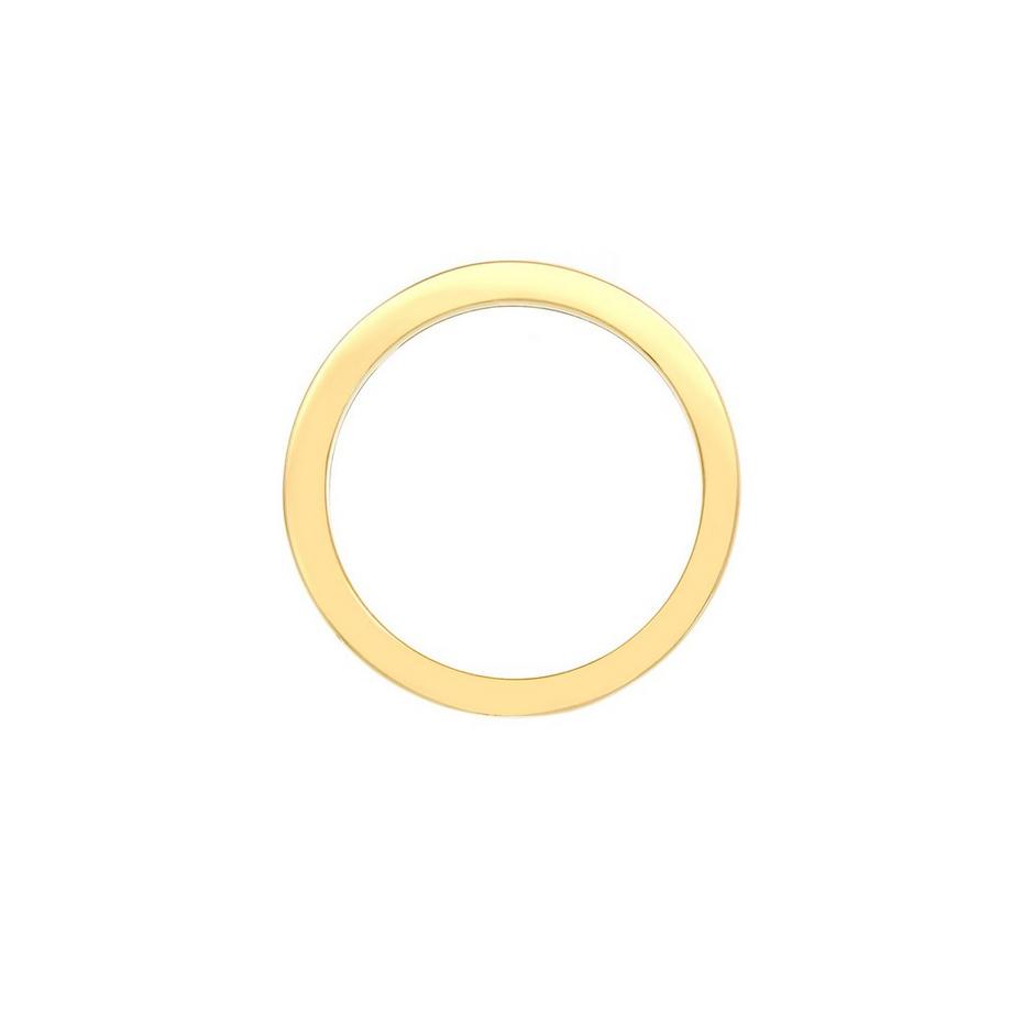 Elli  Ring Bandring Baguette Zirkonia Kristalle 