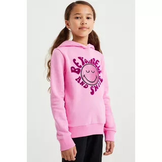 WE Fashion  Mädchen-Smileyworld®-Sweatshirt Mit Aufdruck 