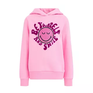 WE Fashion  Mädchen-Smileyworld®-Sweatshirt Mit Aufdruck 