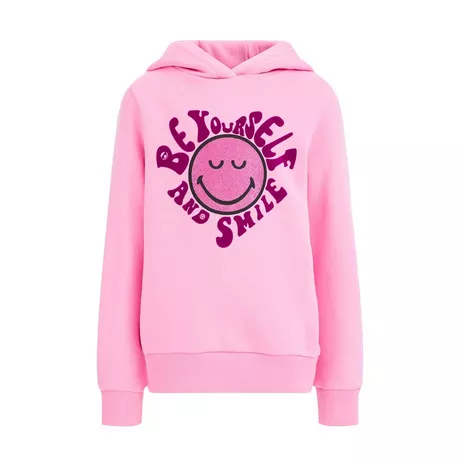 WE Fashion  Mädchen-Smileyworld®-Sweatshirt Mit Aufdruck 