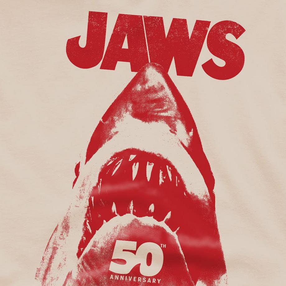Jaws T-Shirt Poster 50e Anniversaire  