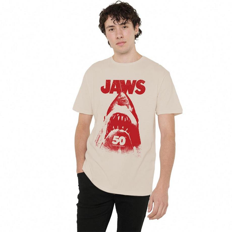 Jaws T-Shirt Poster 50e Anniversaire  