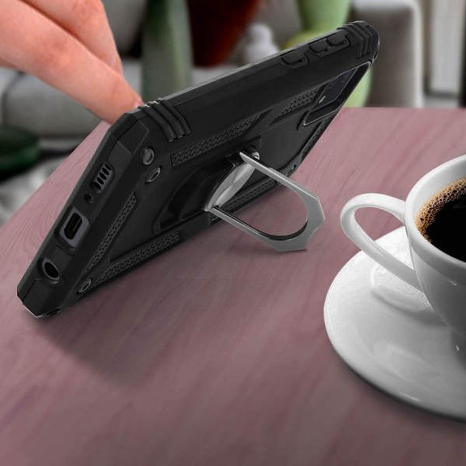 Avizar  Cover Antiurto Samsung Galaxy A71 Nero 