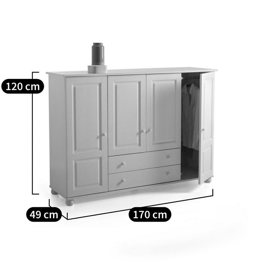 SO'HOME Armoire Redmond  
