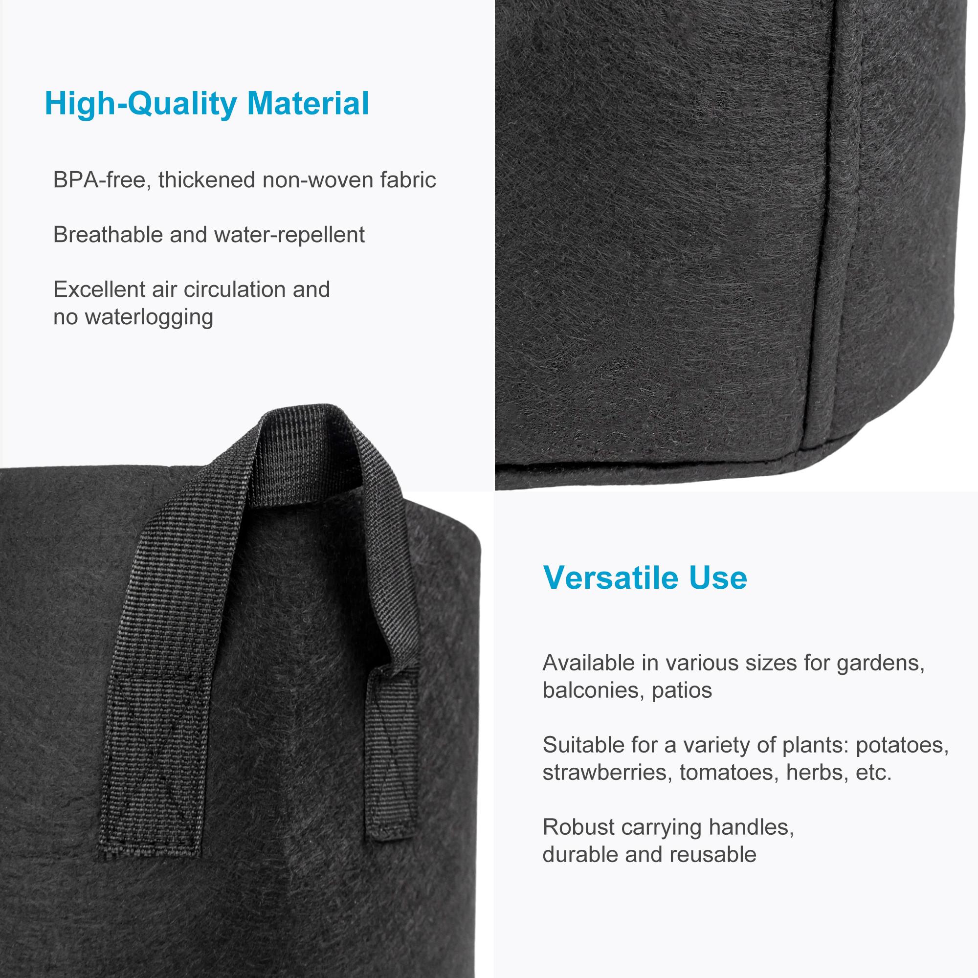 Intirilife 5x Pflanzsack  