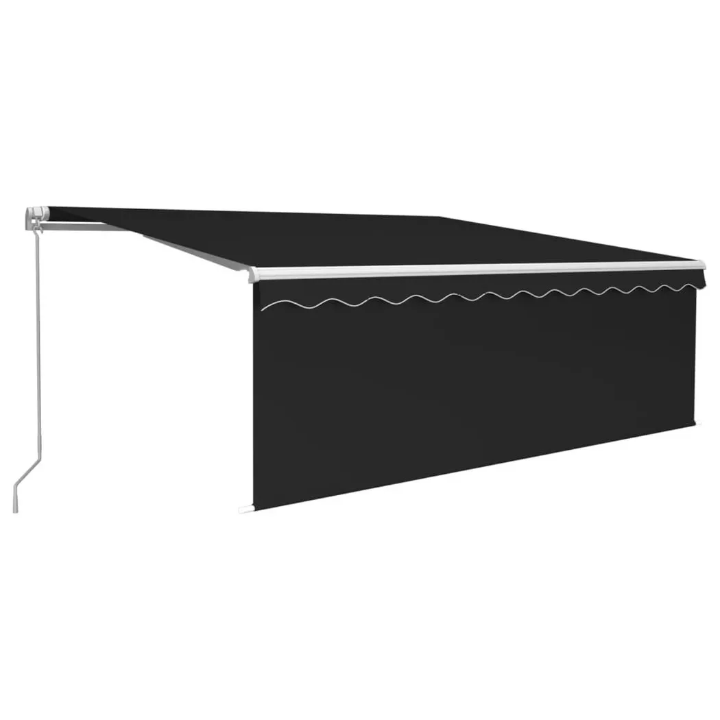 VidaXL - Markise aluminium, One Size, Grau
