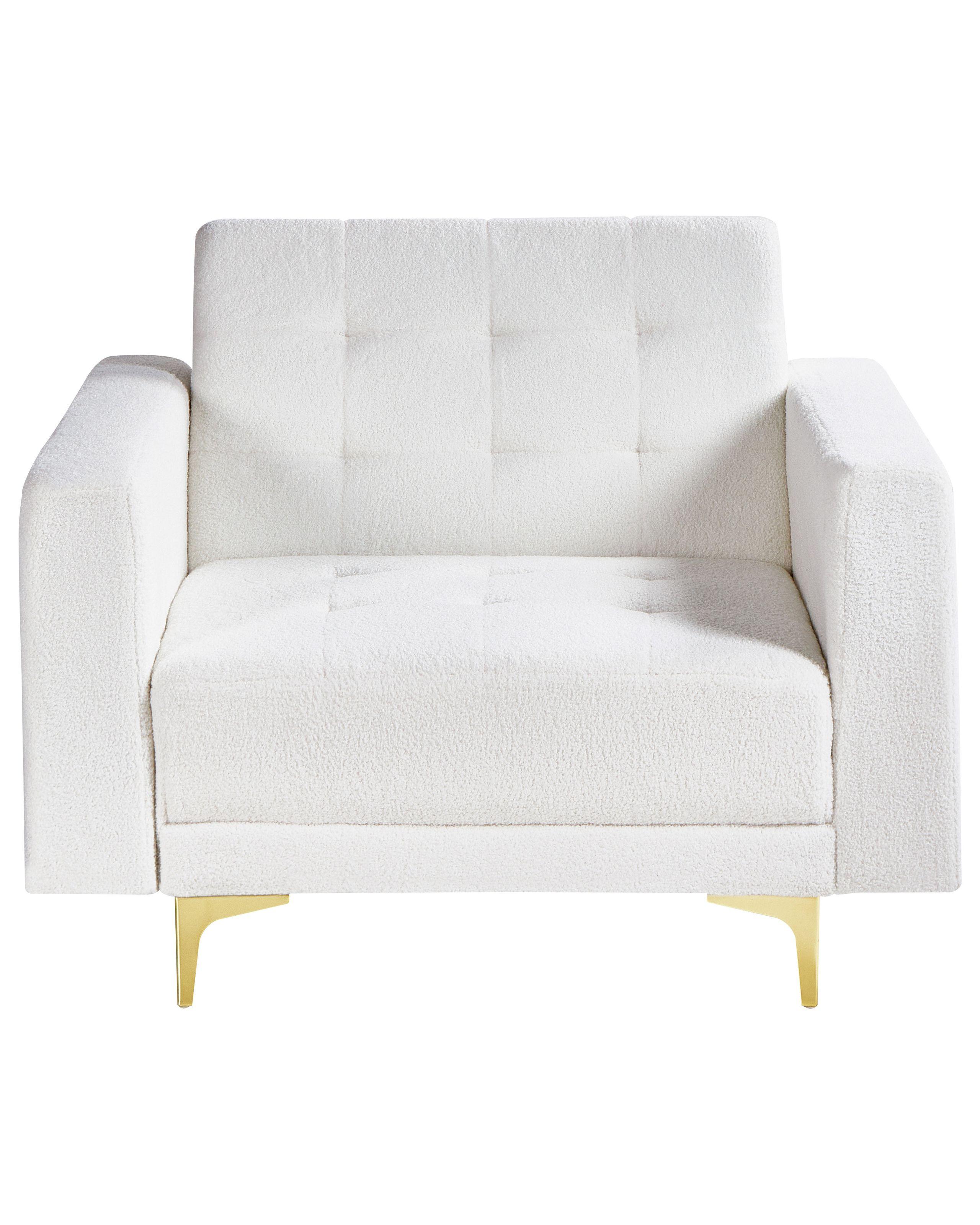 Beliani Sessel aus Bouclé Retro ABERDEEN  