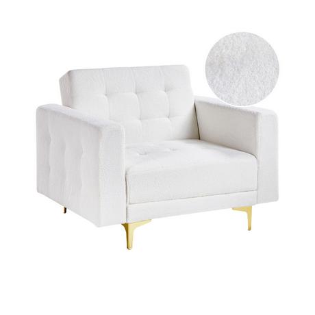 Beliani Sessel aus Bouclé Retro ABERDEEN  