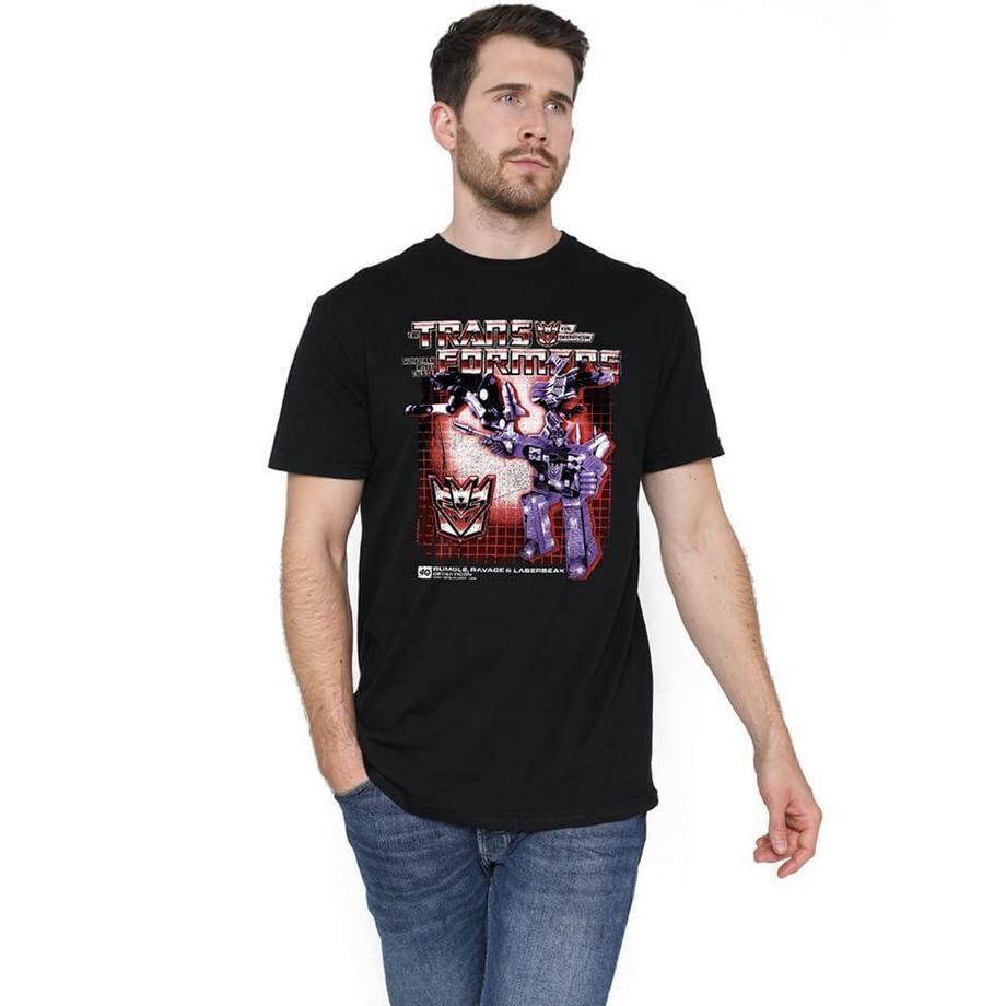 TRANSFORMERS Decepticon Rumble Ravage Laserbeak T-Shirt  