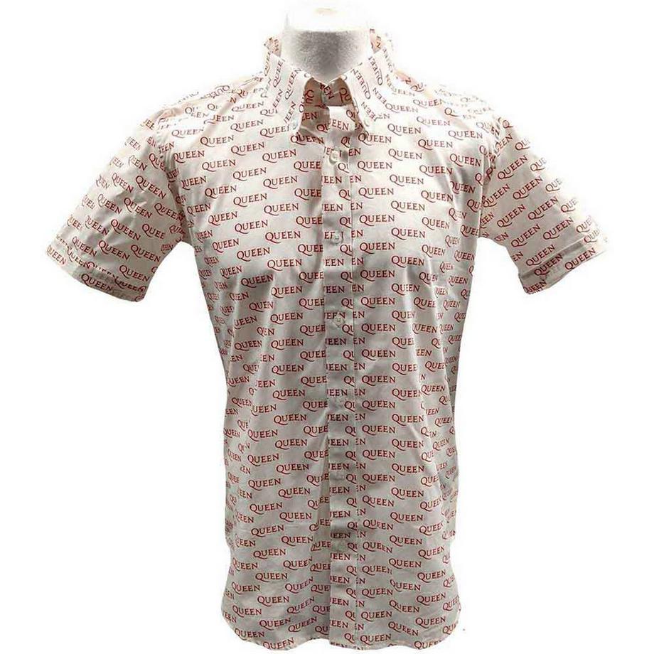 Camicia Logo Stampa Su Intera Superficie