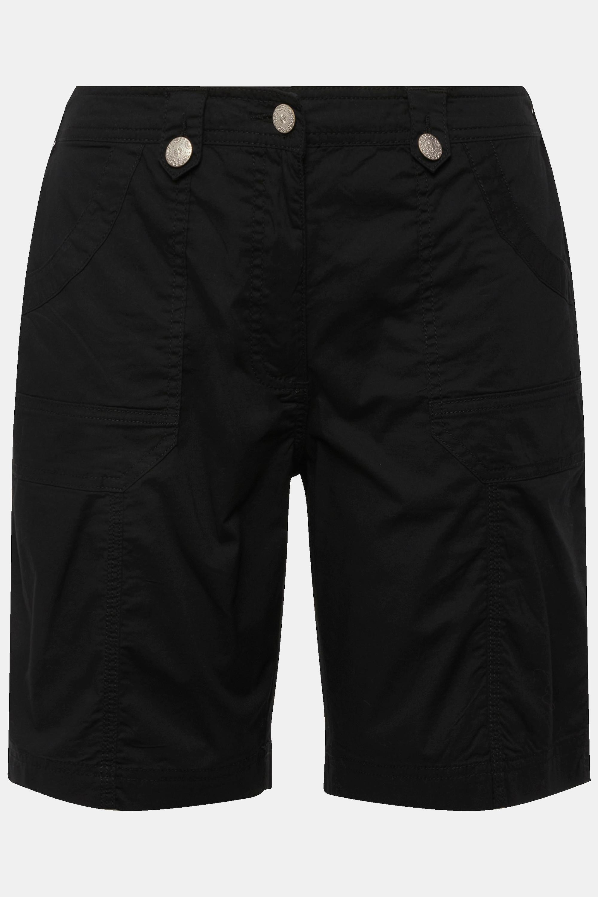 Ulla Popken Cargo Bermuda Komfortbund 4-Pocket-Schnitt  