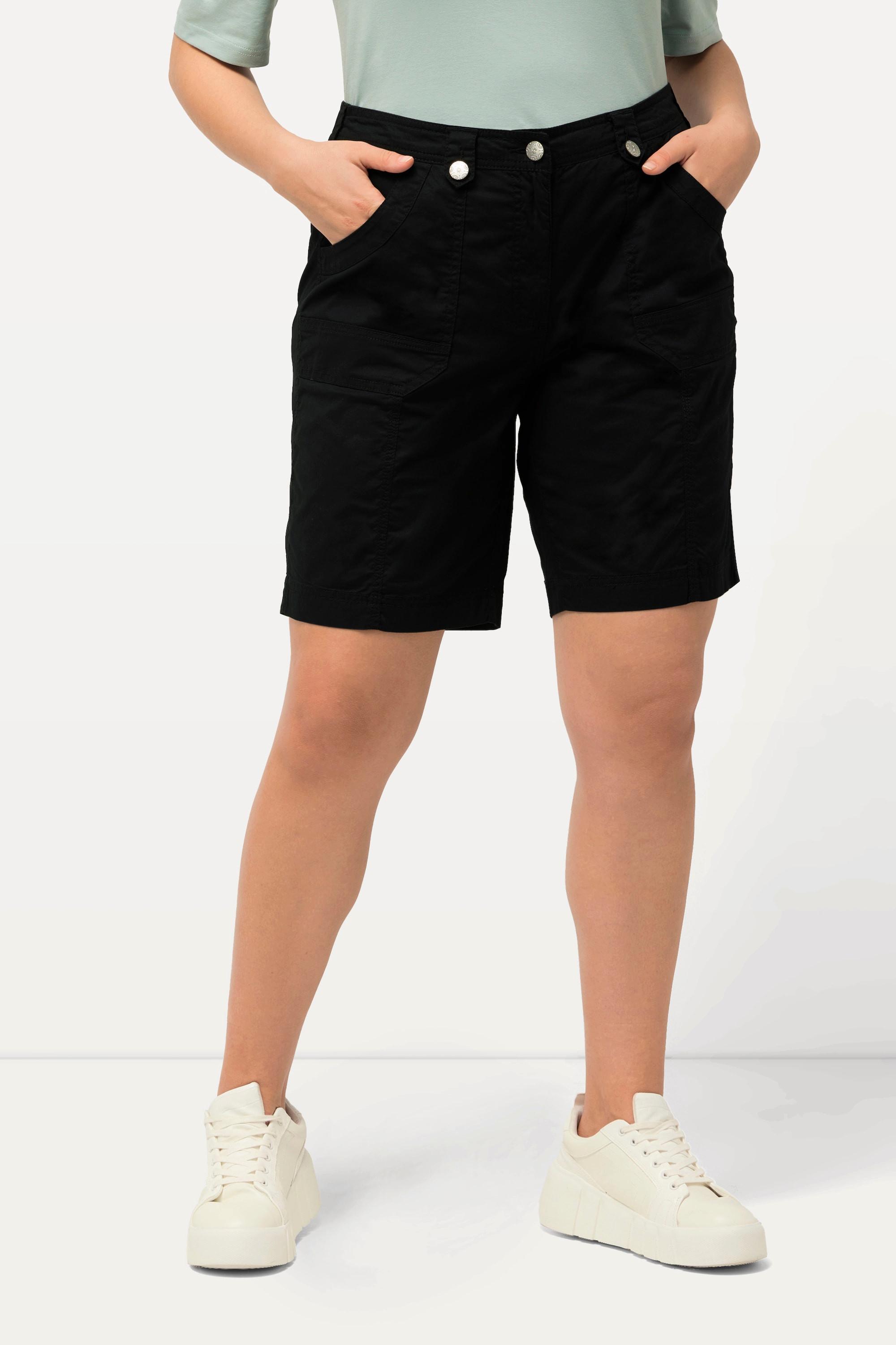 Ulla Popken Cargo Bermuda Komfortbund 4-Pocket-Schnitt  