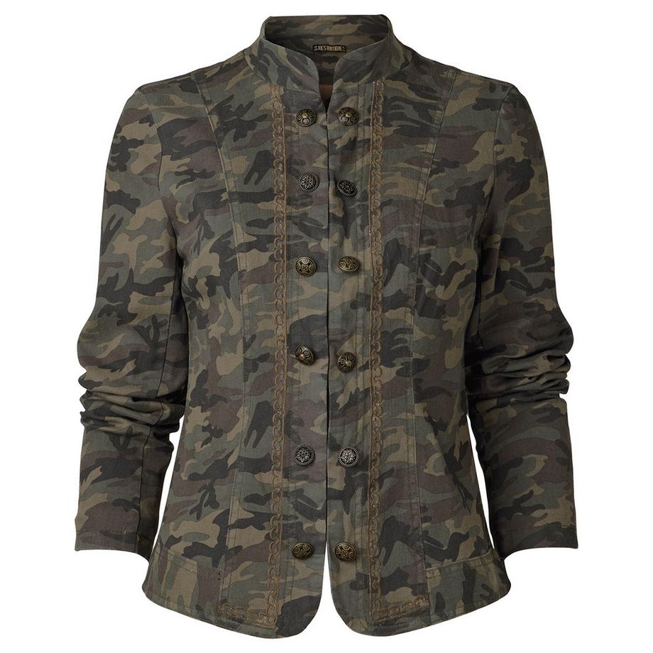 Joe Browns Veste Camouflage Florale Brodée  