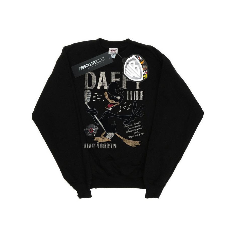LOONEY TUNES Daffy Duck On Tour Sweatshirt  