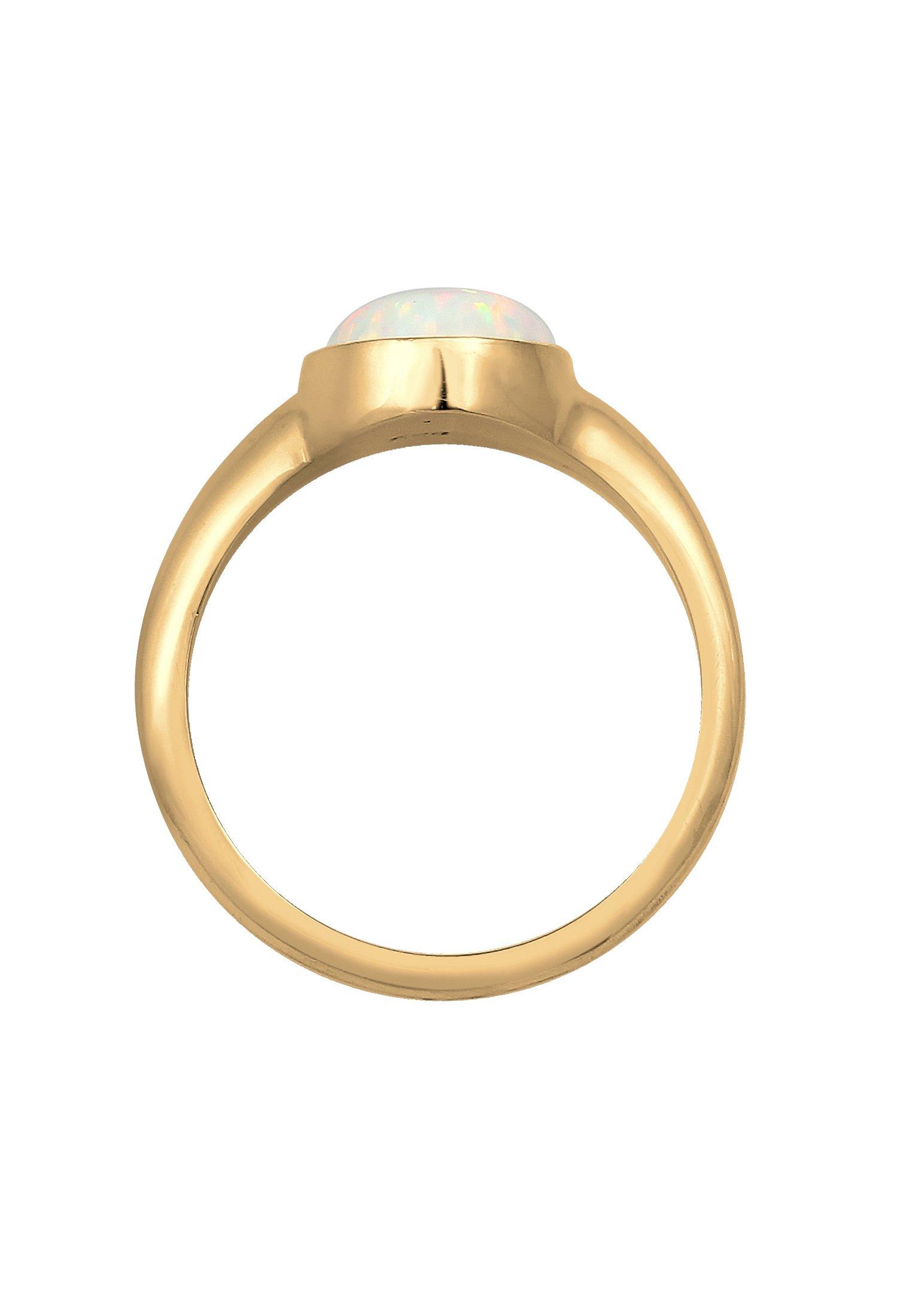 Elli  Ring Siegelring Opal 