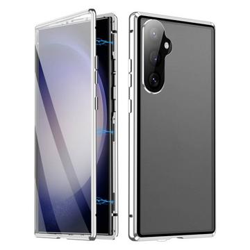 Galaxy S25 - Custodia magnetica protettiva premium a 360° con vetro protettivo