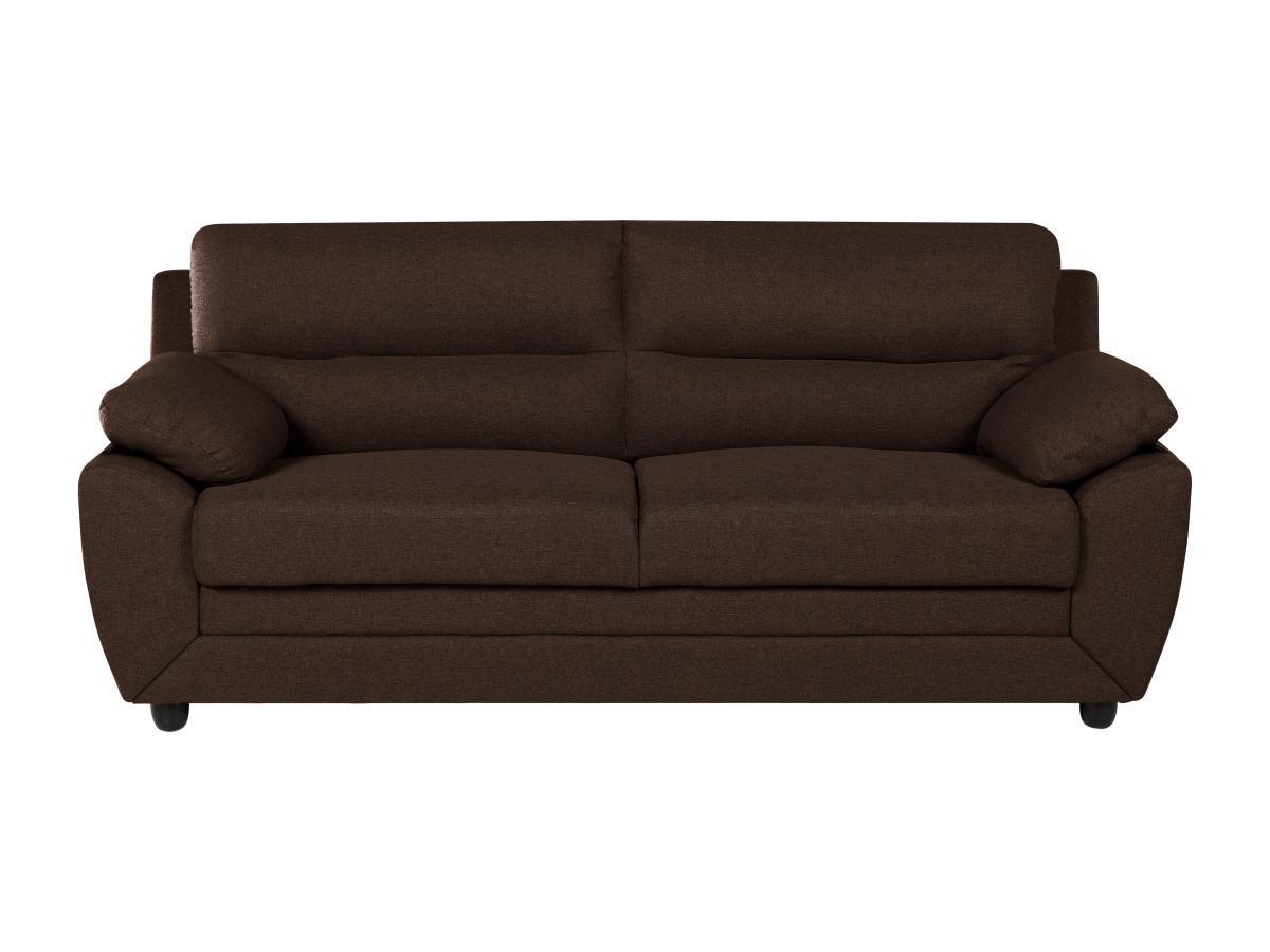 Vente-unique Sofa 3Sitzer Stoff MANOA  