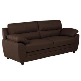 Vente-unique Sofa 3Sitzer Stoff MANOA  