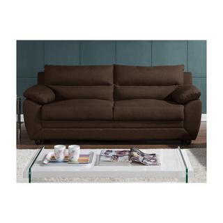 Vente-unique Sofa 3Sitzer Stoff MANOA  