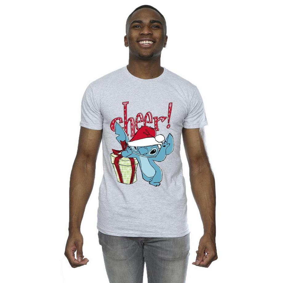 Disney Stitch Christmas Cheer T-Shirt Grafica  