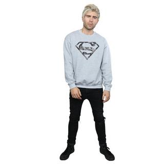 SUPERMAN Logo Sweatshirt Marbré  