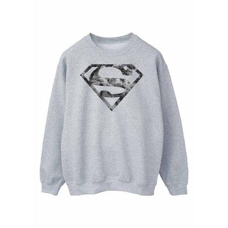 SUPERMAN Logo Sweatshirt Marbré  