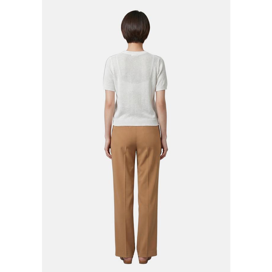 Roberta Rossi Top in maglia con stampa Paradise  