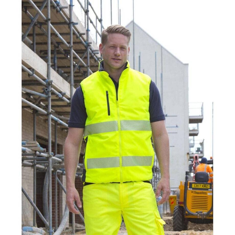 Result Ärmellose Sicherheitsjacke  