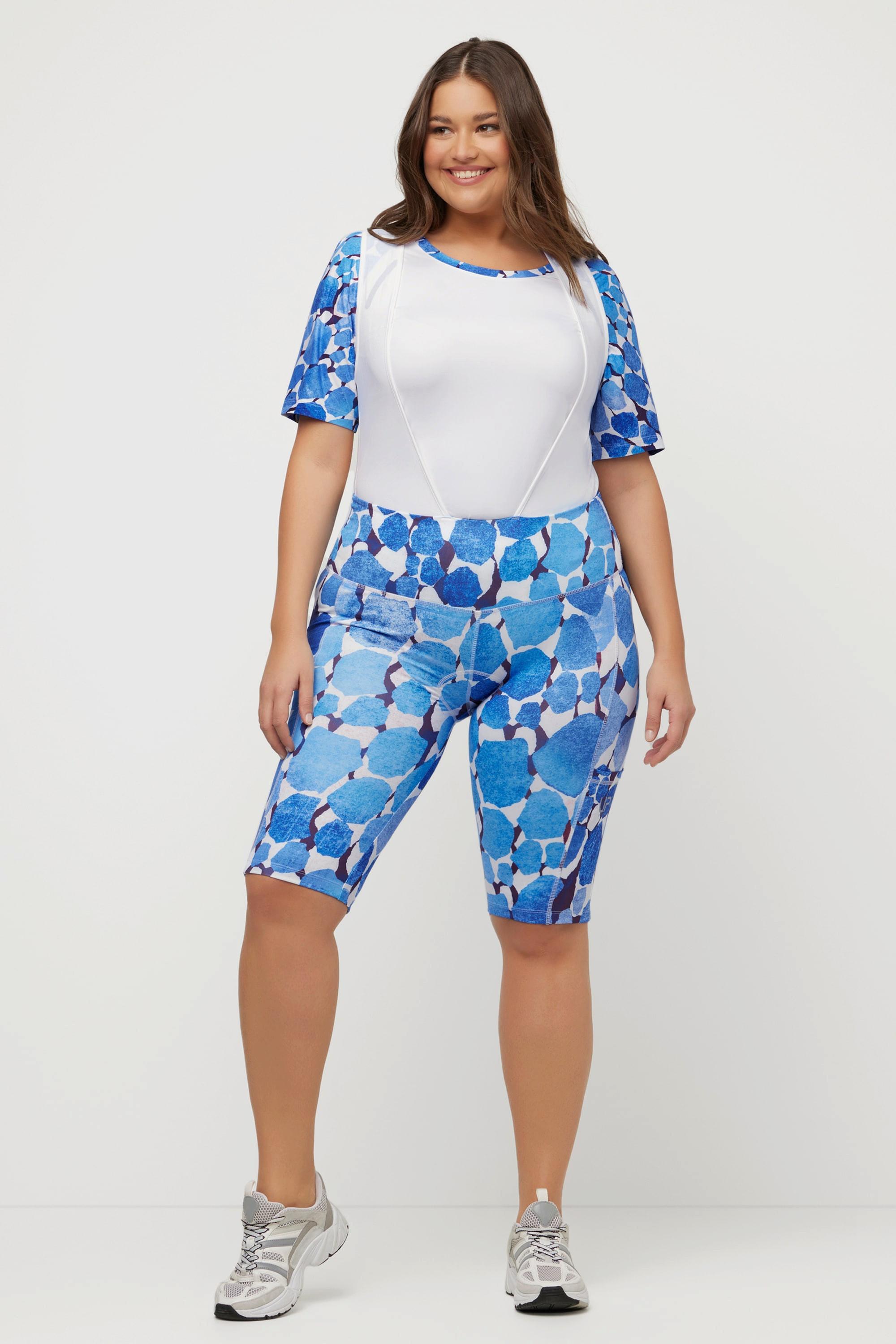 Ulla Popken Radfahr Radler Polster Camouflage Tasche Reflektor  