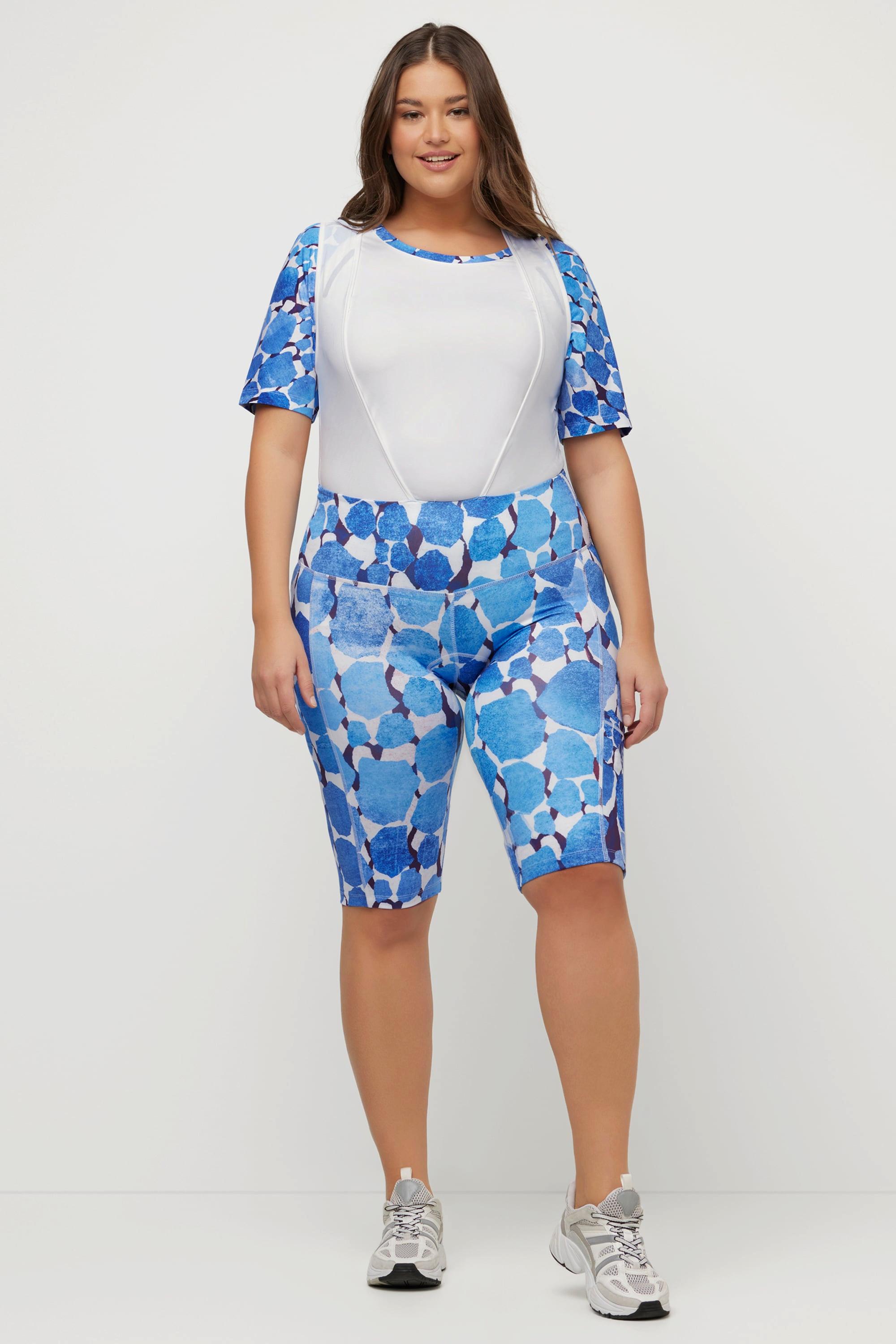 Ulla Popken Radfahr Radler Polster Camouflage Tasche Reflektor  