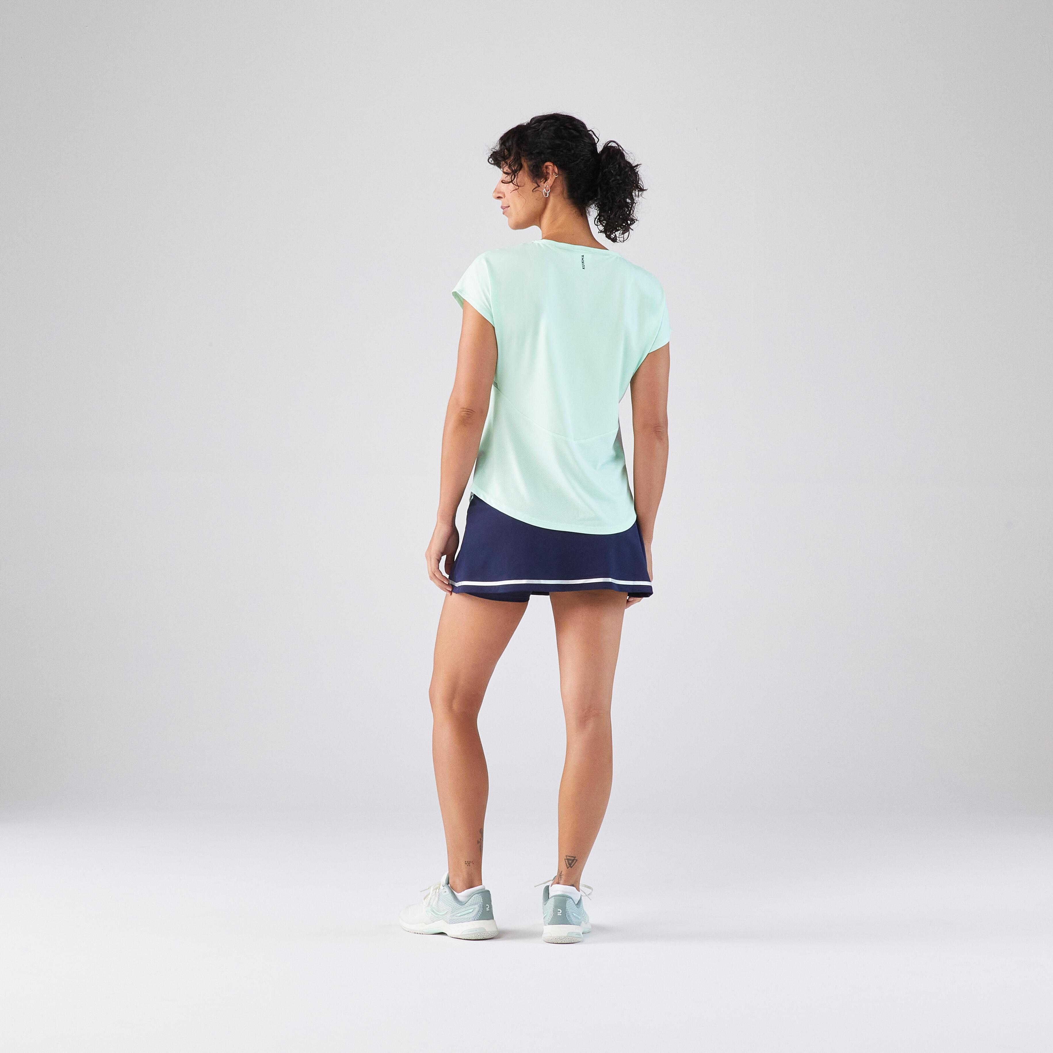 KUIKMA  T-shirt de tennis femme TTS Dry F col rond synthétique 