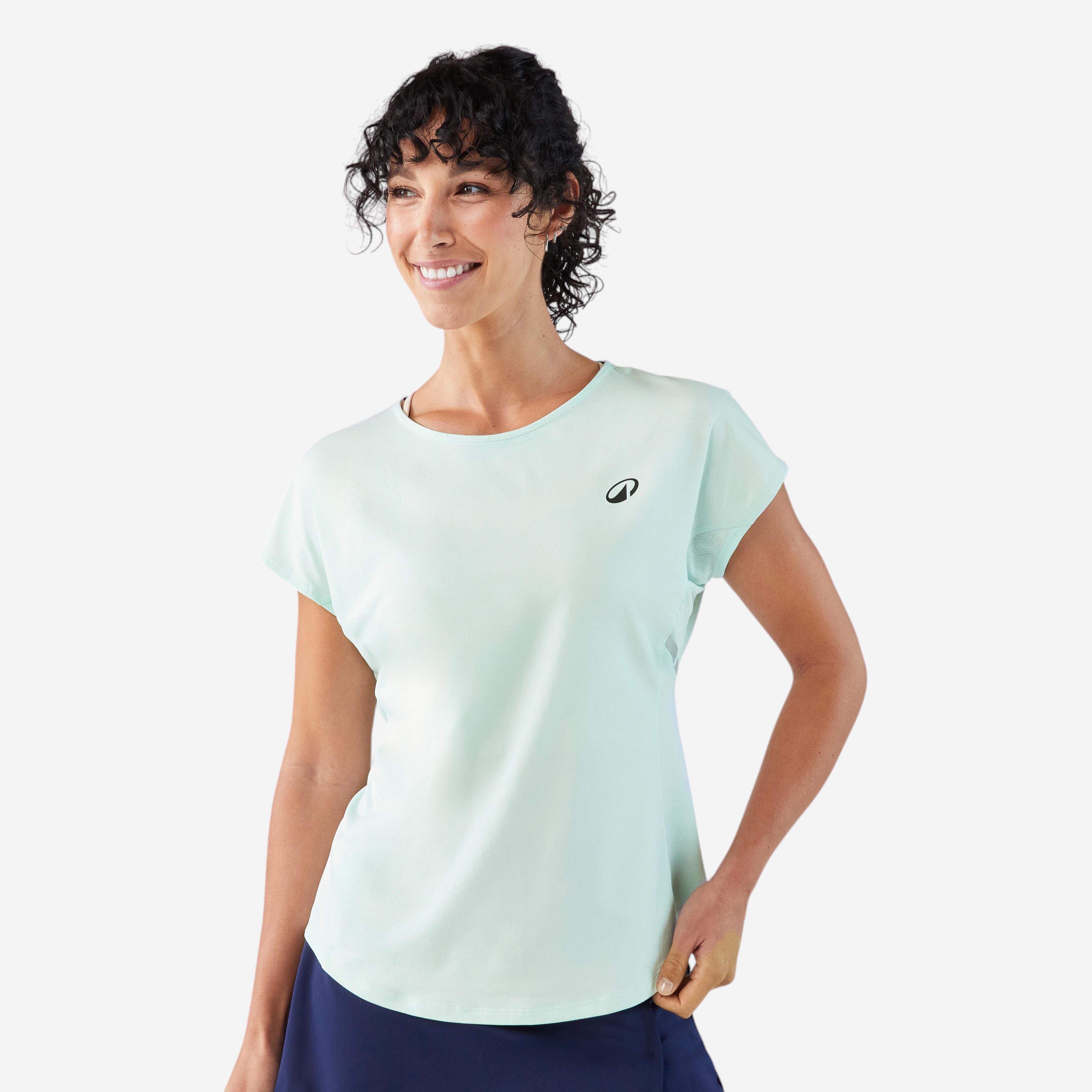 KUIKMA  T-shirt de tennis femme TTS Dry F col rond synthétique 