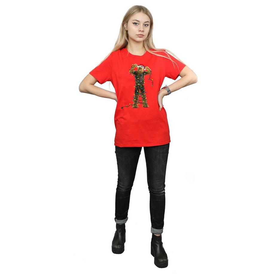 STAR WARS Star Wars Chewbacca Christmas Lights T-Shirt  