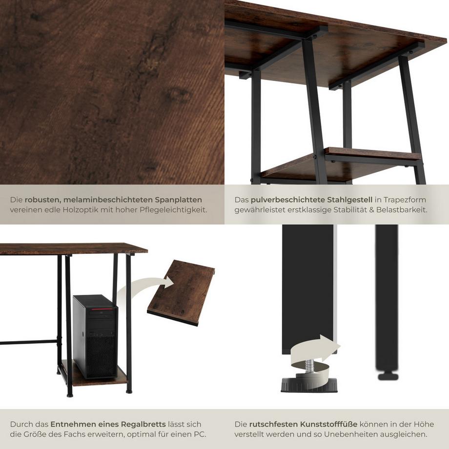 Tectake Scrivania Paisley  