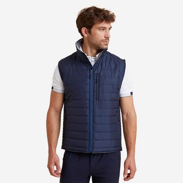 Gilet uomo imbottito equitazione poliestere