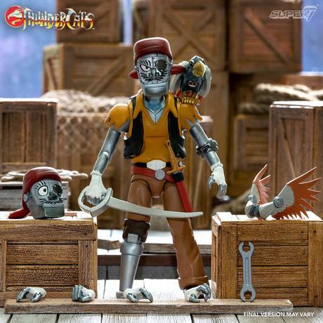 Mattel  Thundercats Ultimates Actionfigur Wave  Captain Cracker the Robotic Pirate Scoundrel 