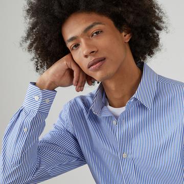 Gestreiftes Slim-Fit-Hemd
