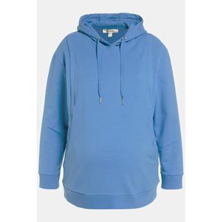 Ulla Popken  Bellieva-Hoodie, Stillfunktion, A-Linie, Kapuze, Langarm 