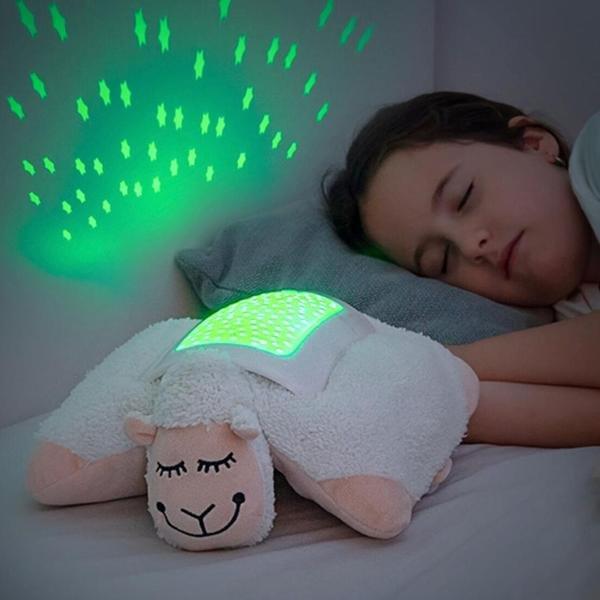 InnovaGoods  Peluche - Mouton avec projecteur d'étoiles 