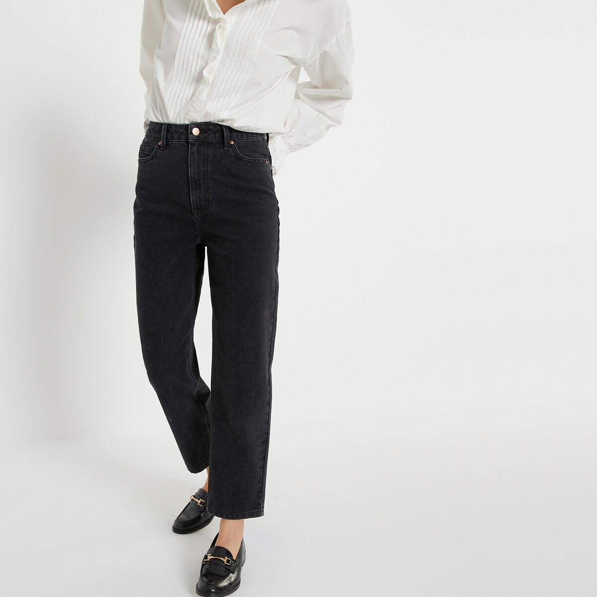 La Redoute Collections  Mom-Jeans Signature PAULINE aus Baumwolldenim 