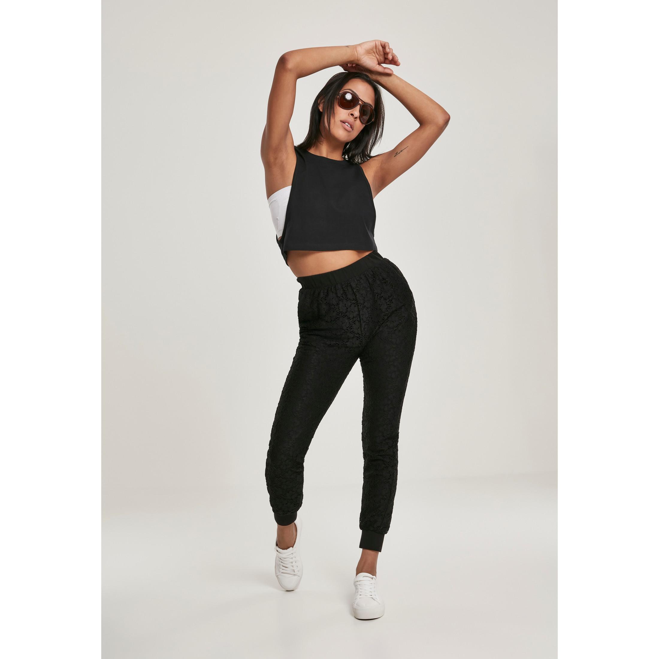 URBAN CLASSICS Schwamm Pantalon en Dentelle  