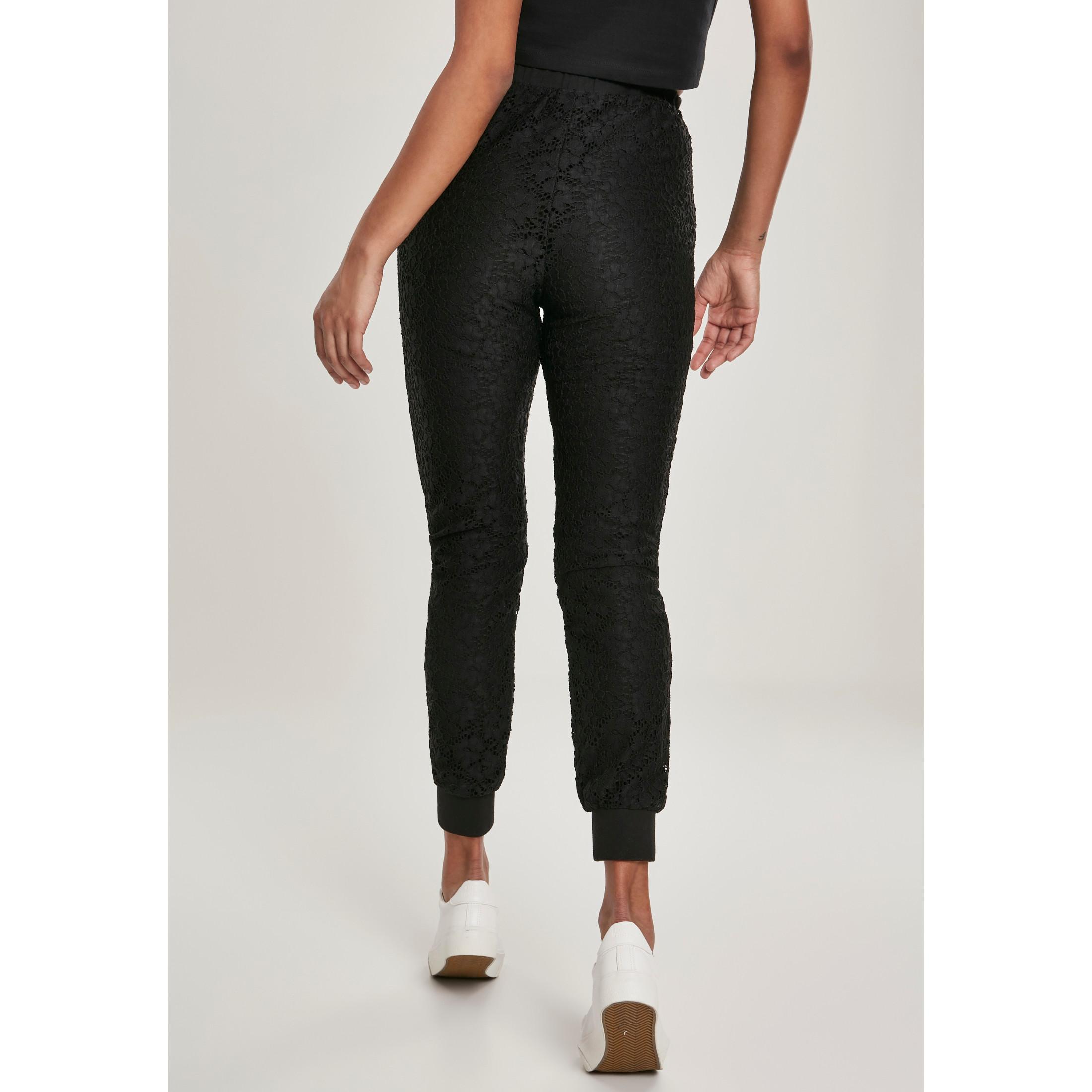 URBAN CLASSICS Schwamm Pantalon en Dentelle  