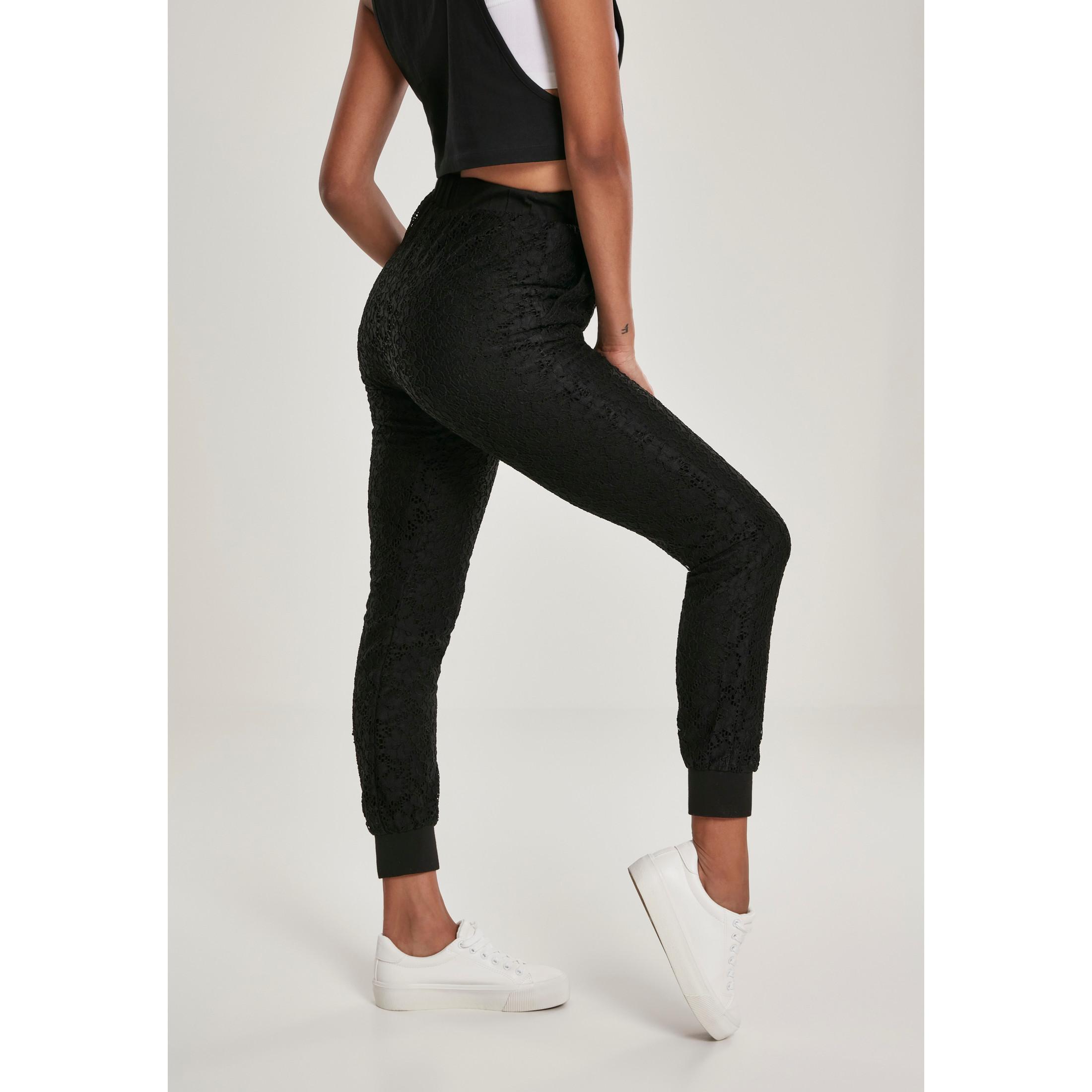 URBAN CLASSICS Schwamm Pantalon en Dentelle  